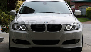 Angel eyes LED for BMW Serie 3 (E90 E91) LCI with original-fit xenon