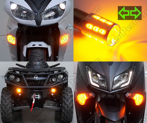 Front indicators LED for Harley-Davidson Custom 1200 (2000 - 2010) Tuning