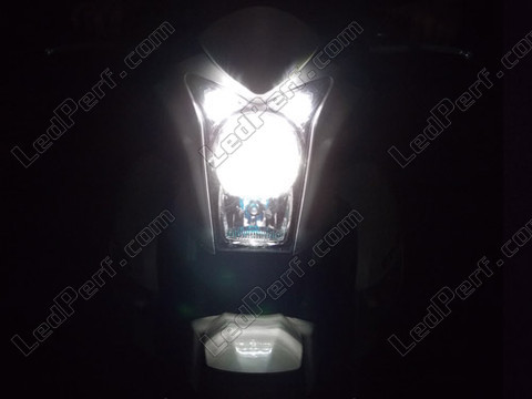 Low-beam headlights LED for Kawasaki ER 6N