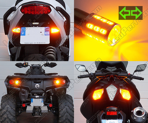 Rear indicators LED for Kawasaki Ninja ZX-6R (2009 - 2012) Tuning