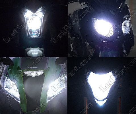 headlights LED for Kymco Downtown 125 Tuning