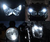 xenon white sidelight bulbs LED for Piaggio X-Evo 400 Tuning