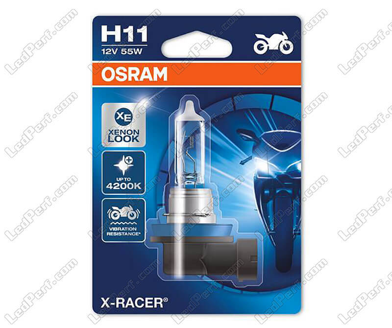 H11 Bulb Osram X-Racer Xenon Effect 4200K sold individually