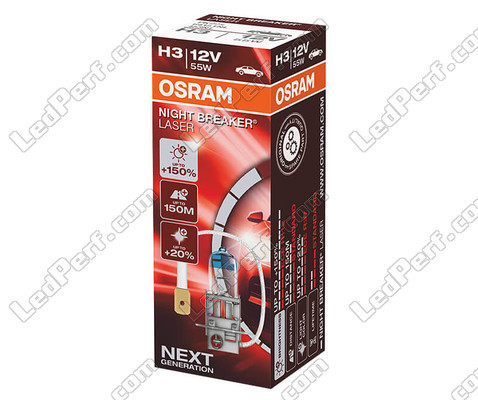 H3 Bulb Osram Night Breaker Laser + 150% each<br />