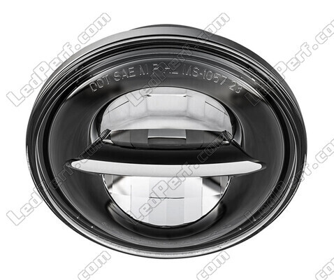 Black Full LED Motorcycle Optics for Round Headlight 5.75 Inch - Type 5