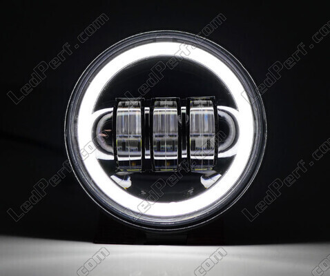 Silver 4.5 inch Full LED Optics for additional headlights - Type 3
