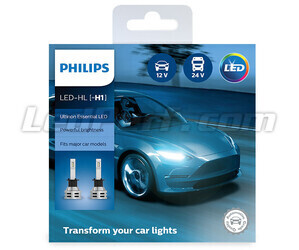 H1 LED bulbs Kit PHILIPS Ultinon Essential LED - 11258UE2X2