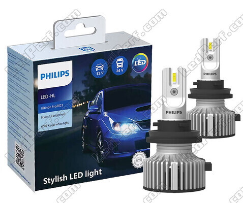 H11 LED bulbs Kit PHILIPS Ultinon Pro3021 - 11362U3021X2