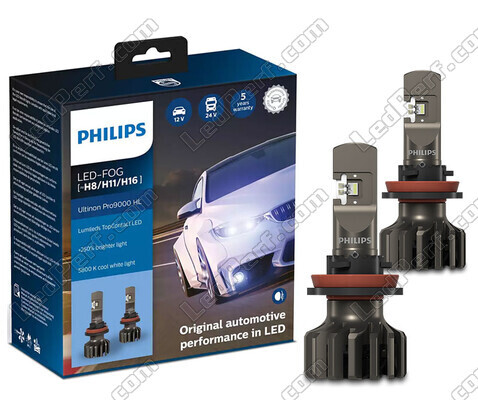 H16 LED Bulbs Kit PHILIPS Ultinon Pro9000 +250% 5800K - 11366U90CWX2