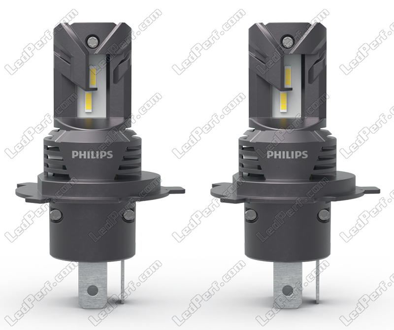 2x PHILIPS Ultinon Access H4 LED Headlights bulbs 6000K - Plug and
