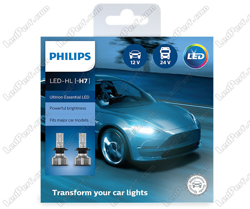 Kit de lámparas de led H4 PHILIPS Ultinon Pro9100 5800K +350%