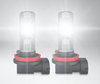 H8 Osram LEDriving Standard LED Headlights Bulbs for fog lights in operation