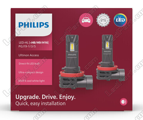 Philips Ultinon Access H8 LED Headlights Bulbs 12V - 11366U2500C2
