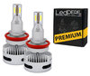 H9 LED Headlights Bulbs for cars with lenticular headlights.