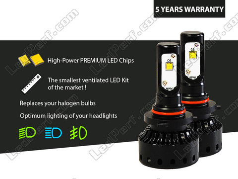 HB3 LED Headlights Bulb conversion kit Philips lumileds