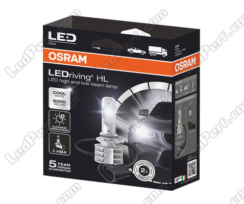 Packaging HB4 9006 LED Headlights Bulbs Osram LEDriving HL Gen2 - 9736CW