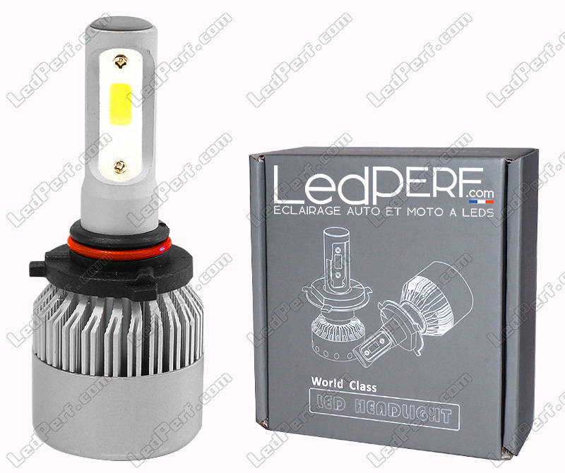 LED Headlights Bulb 9006 (HB4) Ventilated Special Motorcycle and Scooter -  All in One Technology