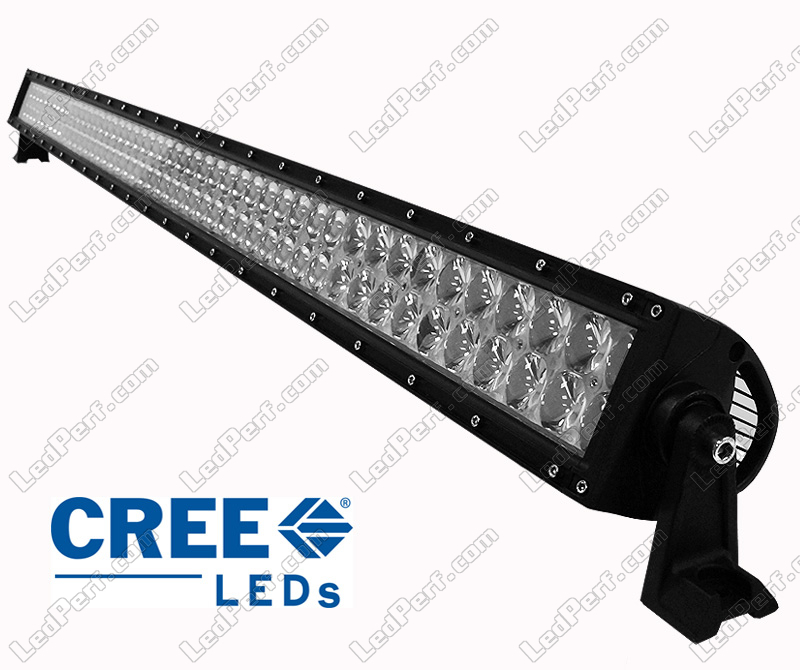 LED Light Bar 4D Double Row 288W CREE for 4WD, Truck and Tractor.