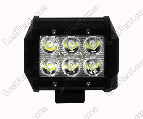 Mini LED Light Bar CREE Double Row 18W 1300 Lumens for Motorcycle and ATV Spot
