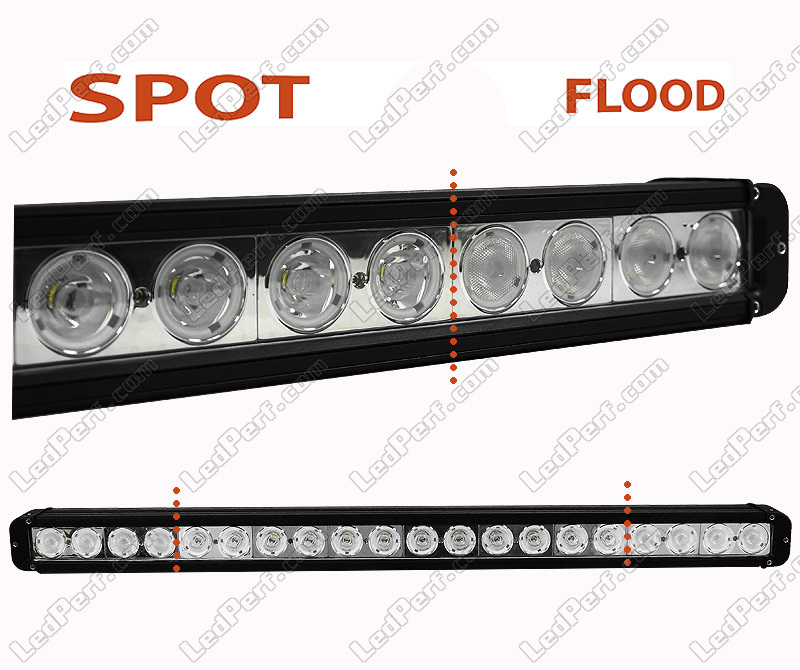LED Light bar 200W CREE for Rally Car, 4WD and SSV.