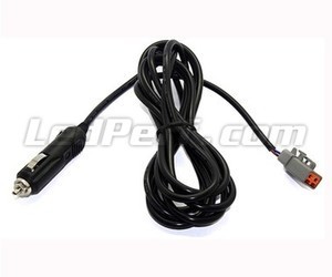 Cigarette Plug Cable Harness for LED Bar and LED Headlight - DT Connector
