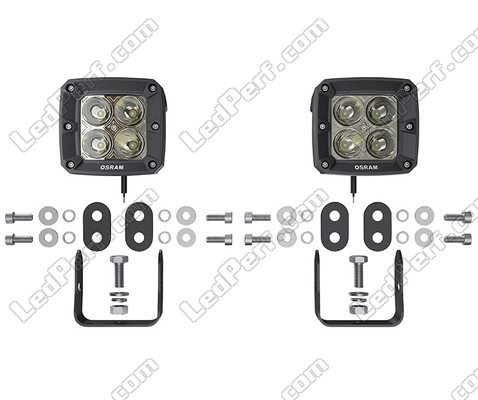 Set of Attachment for the Osram LEDriving® CUBE VX80-SP LED working light headlights