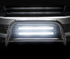 Close-up of the Osram LEDriving® LIGHTBAR FX500-SP LED bar when illuminated