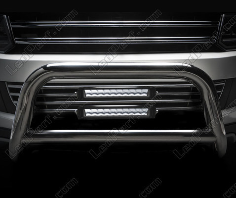 Close-up of the Osram LEDriving® LIGHTBAR FX250-SP LED bar when switched off