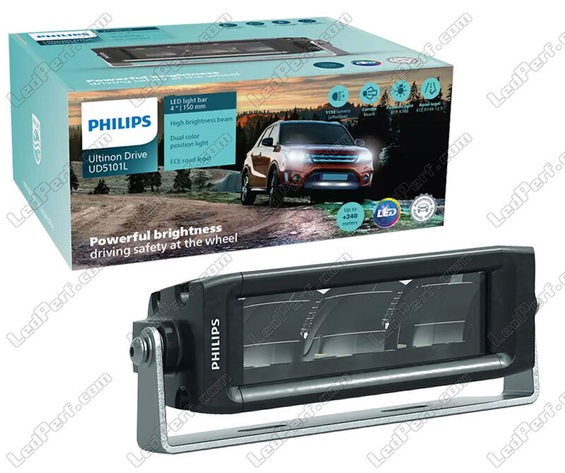 med tiden ideologi pebermynte Approved Philips Ultinon Drive UD5101L 4" LED Light Bar - 140mm