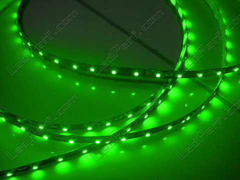 Flexible SMD LED strip, 24V - divisible Green