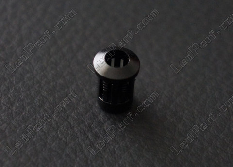 Black plastic 5 mm LED bracket