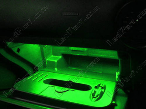 Glove box - green 30cm LED strip - waterproof