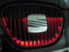 Radiator grille - red LED strip - waterproof 60cm