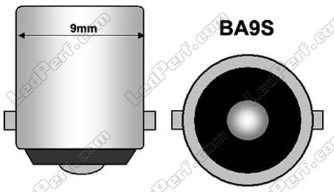 BA9S LED bulb 53 57 64111 Anti-OBC error xenon effect white