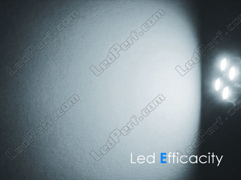 BA9S LED bulb 53 57 64111 Efficacity xenon effect white
