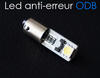 BAX9S LED bulb 64132 - H6W Anti-OBC error xenon effect white