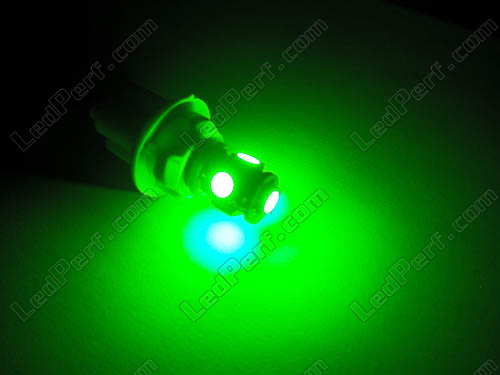 64132 - H6W LED - BAX9S Base - Green - Xtrem