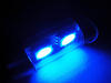 blue 31mm Ceiling Light festoon LED, Trunk, glove box, licence plate  - DE3175 - DE3022 - C3W
