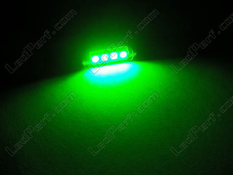 green 42 mmCeiling Light festoon LED, Trunk, glovebox, licence plate  - 578 - 6411 - C10W