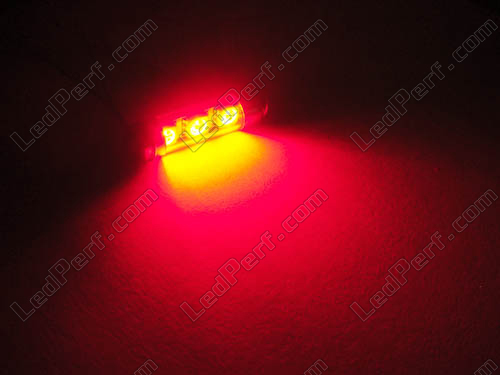 Ampoule Navette LED - 42mm - Orange
