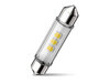 LED festoon bulb C10W 43mm Philips Ultinon Pro6000 Warm White 4000K - 11866WU60X1 - 12V