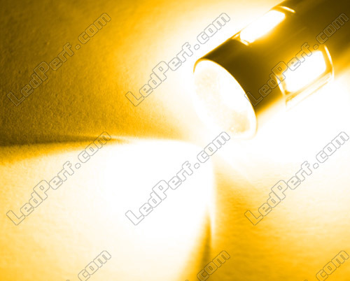 2x ampoules LED Philips WY5W / W5W Oranges Ultinon PRO6000 - T10