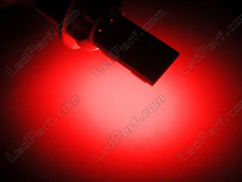 Rotation 168 - 194 - T10 W5W Red LEDs with side lighting