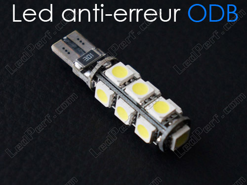 168 - 194 - T10 Xtrem ODB V3 LED - White - Anti-OBC-error W5W