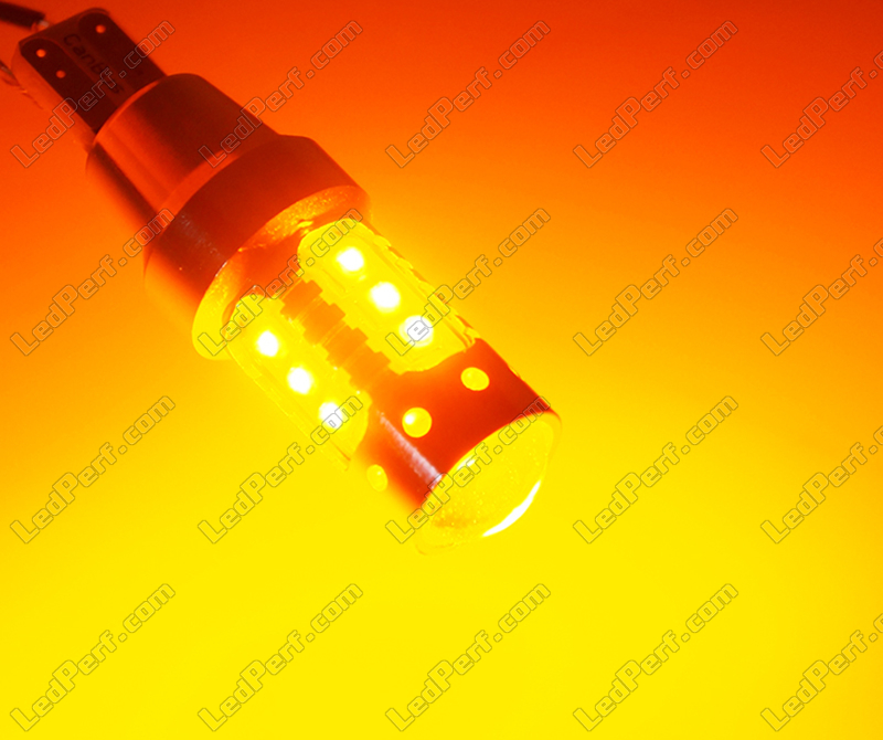 2x Ampoules LED T15 W16W CANbus  Clignotants Lumière Orange 360