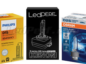 Original Xenon bulb for Chrysler 200 (II), Osram, Philips and LedPerf brands available in: 4300K, 5000K, 6000K and 7000K