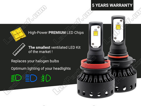 LED Headlights bulbs for GMC Sierra (III) Tuning