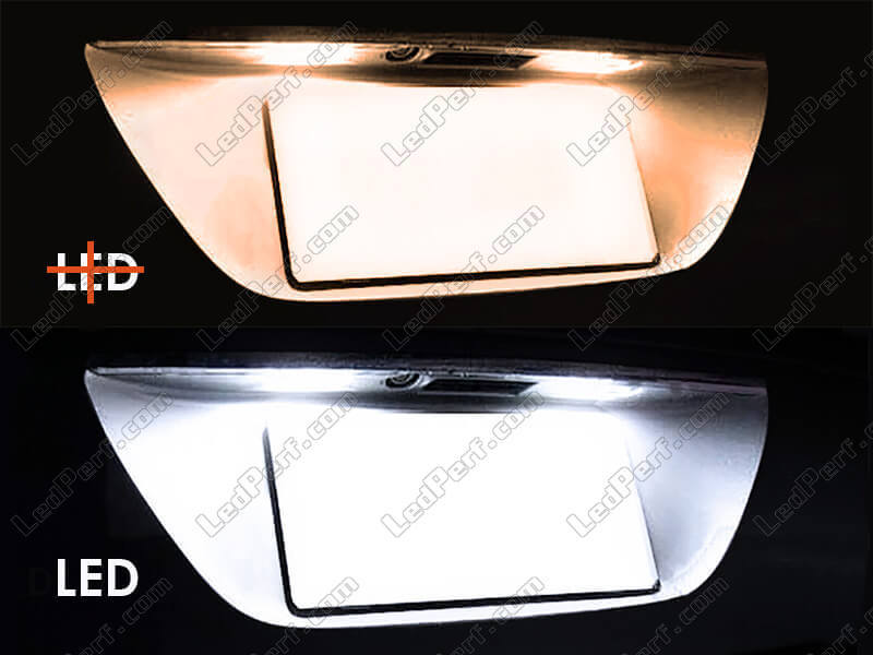 terras strip Relatieve grootte LED License plate bulbs for Hyundai Ioniq