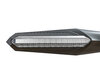 Front view of dynamic LED turn signals with Daytime Running Light for Yamaha YFM 700 R Raptor (2013 - 2023)