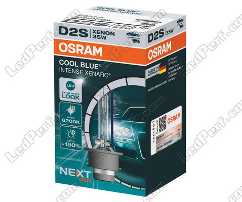 Xenon Bulb D2S Osram Xenarc Cool Intense Blue 6200K in its packaging - 66240CBN